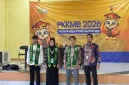 Foto: Duta Baca UPI Sumenep bersama perwakilan mahasiswa dalam kegiatan PKKMB 2026.