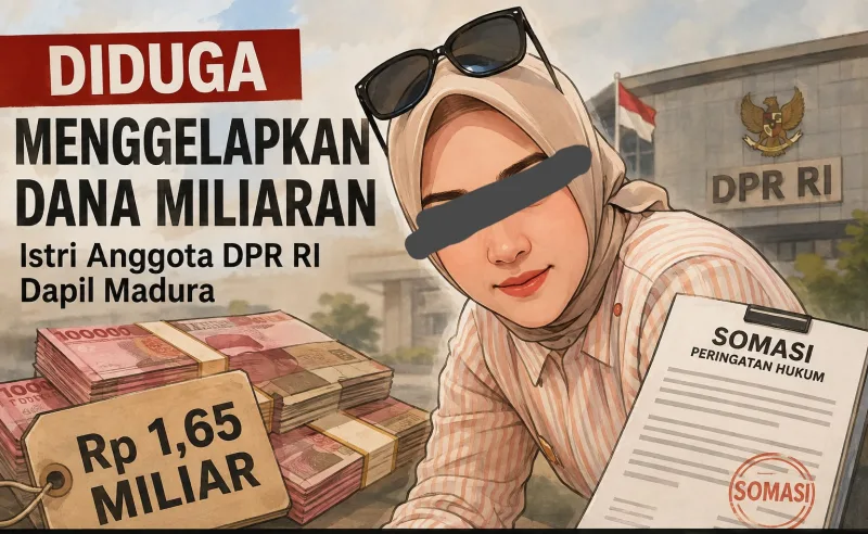 Foto: Ilustrasi dugaan sengketa pengembalian dana Rp1,65 miliar yang berujung pada somasi dan potensi langkah hukum.