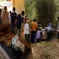 Foto: Tim gabungan bersama warga melakukan pemeriksaan dan olah TKP terkait penemuan jasad di Dusun Taroman, Batang-Batang, Sumenep.