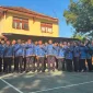 Jajaran pegawai Diskominfo Sumenep berfoto bersama dalam rangka memperingati HUT ke-81 Kemerdekaan RI