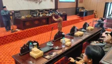 pengesahan Perubahan APBD (P-APBD) Tahun Anggaran 2026, di Gedung DPRD Sumenep, Senin (24/8/2026)