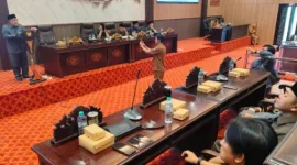 pengesahan Perubahan APBD (P-APBD) Tahun Anggaran 2026, di Gedung DPRD Sumenep, Senin (24/8/2026)