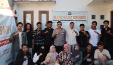 Foto: Kapolresta Sumenep bersama HIMPASS.
