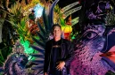 Foto: Ahmad Rijali alias Bang Jali saat berada di depan musik Tong-Tong Sat Set Sot.