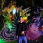 Foto: Ahmad Rijali alias Bang Jali saat berada di depan musik Tong-Tong Sat Set Sot.