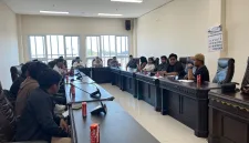 Foto: PPI dan pihak DPRD Sumenep mengikuti forum pembahasan terkait tuntutan aksi jilid III.