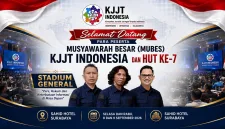 Foto: Mubes dan Stadium General HUT ke-7 KJJT Indonesia digelar di Hotel Sahid Surabaya, 8-9 September 2026.