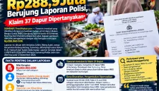 Foto: Pamflet berita terkait laporan dugaan penipuan dan/atau penggelapan investasi MBG senilai Rp288,96 juta di Sumenep.