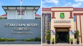 Foto: Gedung Kejaksaan Negeri Sumenep dan Inspektorat Kabupaten Sumenep.