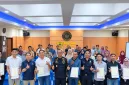 Foto: Peserta Kelas Cukai Bea Cukai Madura berfoto bersama usai mengikuti kegiatan di Pamekasan.