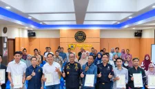 Foto: Peserta Kelas Cukai Bea Cukai Madura berfoto bersama usai mengikuti kegiatan di Pamekasan.