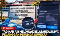 Tagihan Air Melonjak Belasan Kali Lipat, Pelanggan Perumda Sumekar Pertanyakan Dasar Perhitungan