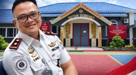 Foto: Kepala Rutan Kelas IIB Sumenep, Aditya Wahyu Rahmadani.