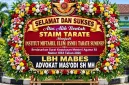 Foto: Karangan bunga ucapan selamat atas alih bentuk STAIM Tarate menjadi Institut Miftahul Ulum (ISMU) Tarate Sumenep.