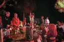 Bupati Sumenep Achmad Fauzi Wongsojudo saat mengikuti rangkaian Tatorbangan Ritual Culture 2026 di Balai Desa Torbang, Kecamatan Batuan, Sabtu (12/9/2026)