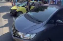 Foto: Dua mobil Honda Brio yang ditindak Satlantas Polresta Sumenep.