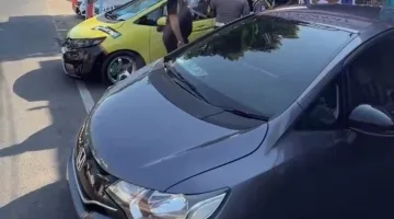 Foto: Dua mobil Honda Brio yang ditindak Satlantas Polresta Sumenep. 