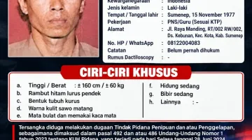 Tiga Bulan Masuk DPO, Keberadaan Guru ASN di Sumenep Masih Misterius