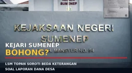 Foto: LSM TOPAN soroti perbedaan keterangan Kejari dan Inspektorat soal laporan Dana Desa.