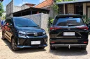 Foto: Mobil Toyota Avanza hitam yang diduga digunakan dalam kunjungan ke Pesantren Al-Uswah, Sumenep.