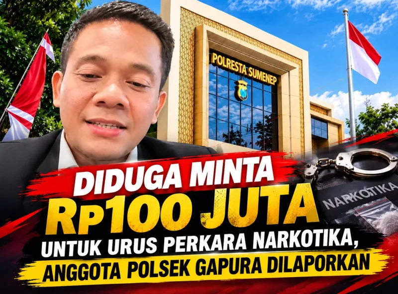 Foto: Kuasa hukum pelapor, Sulaisi Abdurrazaq (kiri).