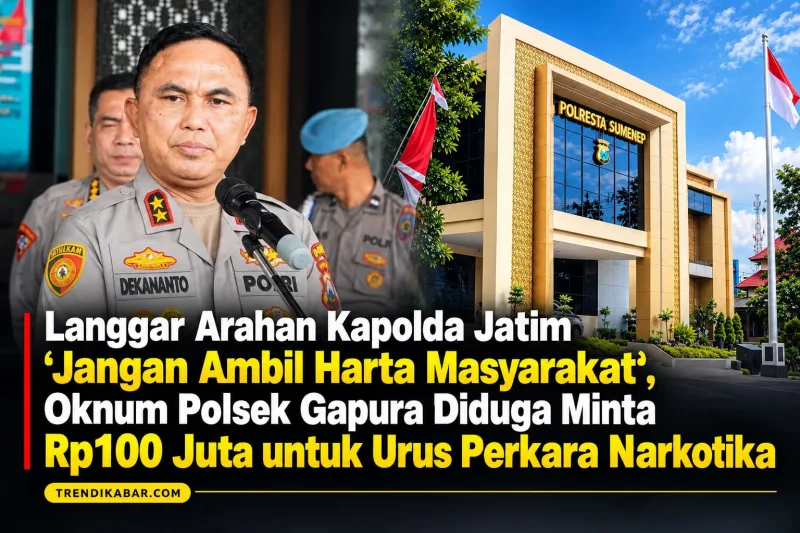 Foto: Kapolda Jatim Irjen Pol. Dekananto Eko Purwono dan Polresta Sumenep.