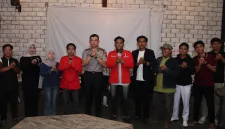 Foto: Kapolresta Sumenep bersama perwakilan GMNI Sumenep dalam momen silaturahmi memperkuat sinergi menjaga kamtibmas.