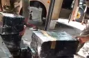 Foto: Sejumlah paket terbungkus plastik hitam terlihat dalam kegiatan razia gabungan di Terminal Arya Wiraraja, Sumenep.