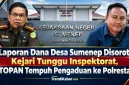 Foto: Kajari Sumenep Nislianudin, S.H., M.H. (kiri) dan Ketua Umum LSM TOPAN, H. Tri Ahmad Al-Hosaini (kanan).