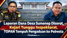 Foto: Kajari Sumenep Nislianudin, S.H., M.H. (kiri) dan Ketua Umum LSM TOPAN, H. Tri Ahmad Al-Hosaini (kanan).
