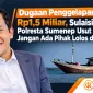 Foto: Sulaisi Abdurrazaq (Kiri) dan kapal KLM AYTA CK 2 GT 53 yang diduga digelapkan (Kanan). 