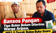 Bansos Pangan Tiga Bulan Belum Diterima Warga Arjasa, MP3.S Desak Bulog Buka Suara