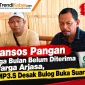 Foto: Ketua MP3.S Sahnan (kanan) bersama rekannya saat membahas persoalan bantuan pangan di Kecamatan Arjasa, Sumenep.