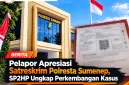 Foto: Gedung Polresta Sumenep dan dokumen SP2HP terkait perkembangan kasus.
