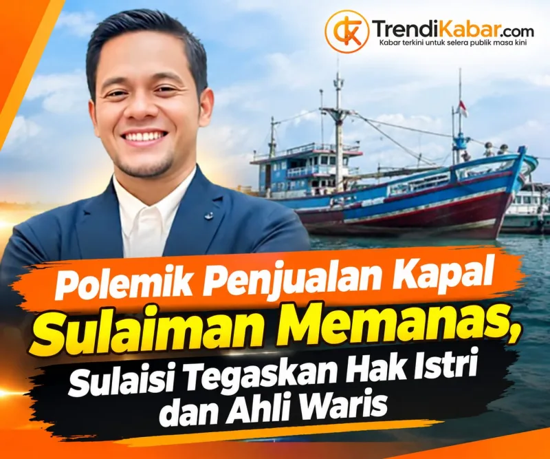 Foto: Sulaisi soroti hak istri dan ahli waris dalam polemik penjualan kapal Sulaiman.