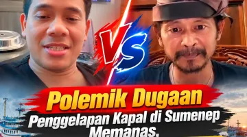 Foto: Sulaisi Abdurrazaq dan Kurniadi saling bantah terkait polemik dugaan penggelapan kapal dan hak waris di Sumenep.